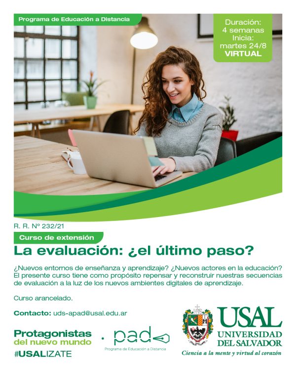 Curso de Extensión- La evaluación: ¿el último paso?